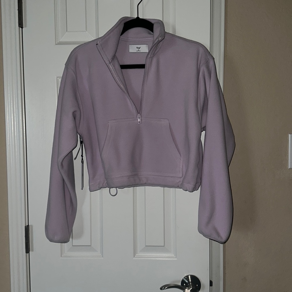 aritzia TNA polar 1/2- Frosted lavender